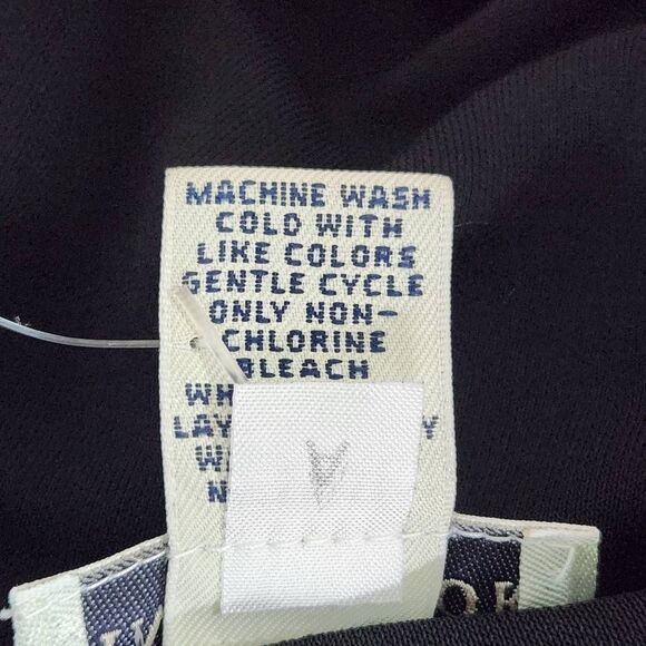 Ann Taylor Black Cardigan with Velvet Trim NWT Size Large Classic Black Cardigan - Picture 7 of 9